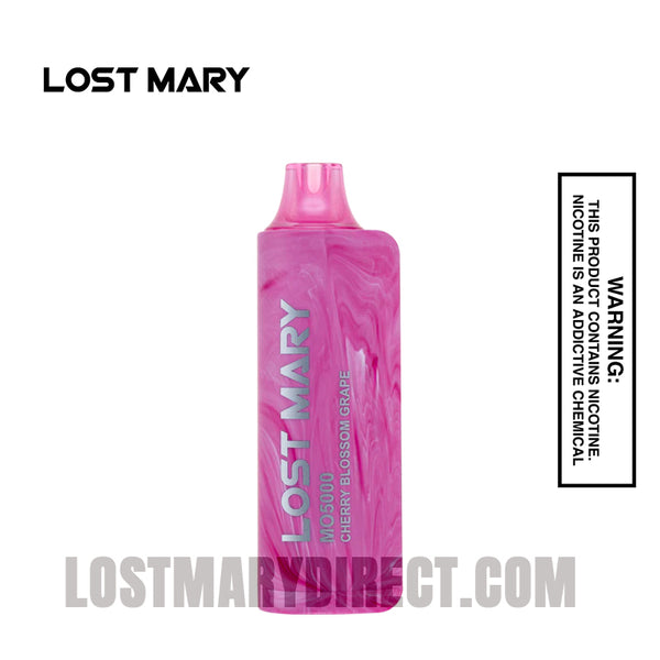 Cherry Blossom Grape Lost Mary MO5000 Disposable Vape Cherry Blossom Grape Lost Mary MO5000 Disposable Vape