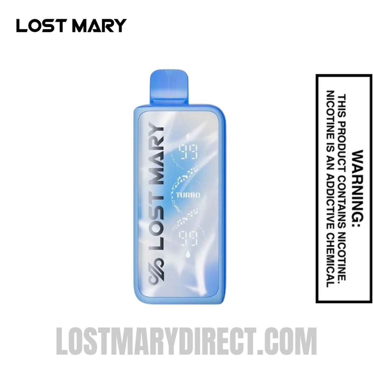 Clear Lost Mary MT35000 Turbo Vape