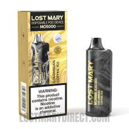 Buy Colombian Coffee Ice Lost Mary MO5000 Disposable Vape Buy Colombian Coffee Ice Lost Mary MO5000 Disposable Vape