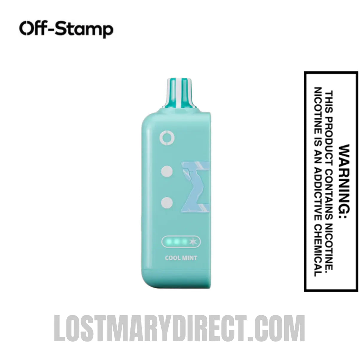 Cool Mint Off Stamp Ice Cube 25K Disposable Pod