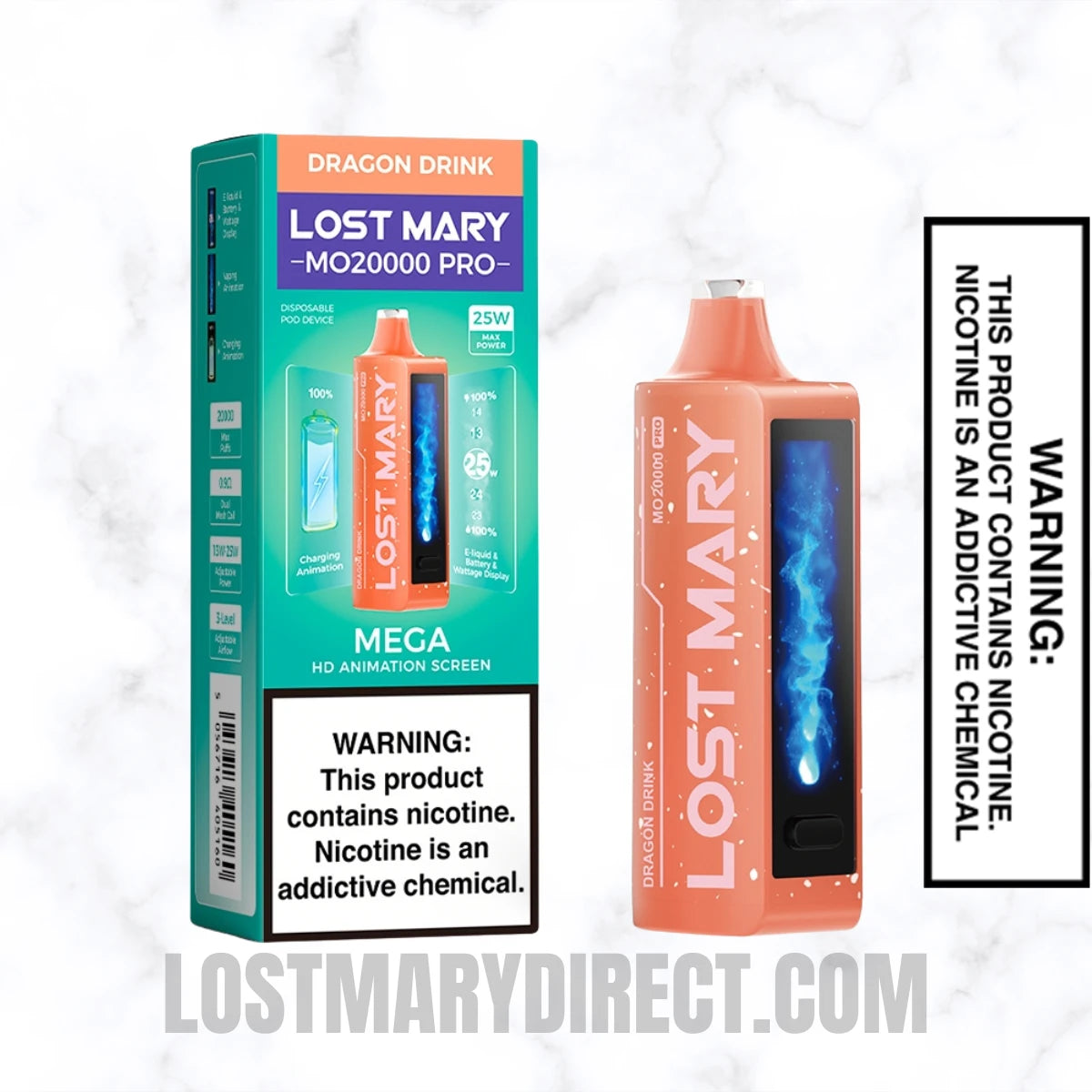 Dragon Drink Lost Mary MO20000 Pro Vape | Lost Mary Direct