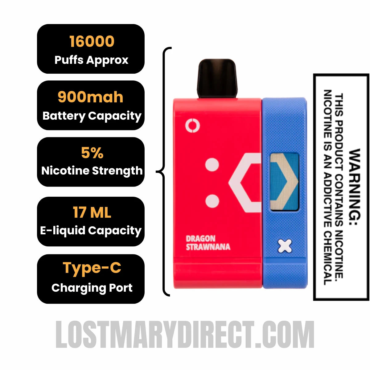 Dragon Strawnana Off Stamp SW16000 Kit Specifications