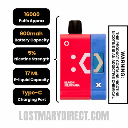 Dragon Strawnana Off Stamp SW16000 Kit Specifications