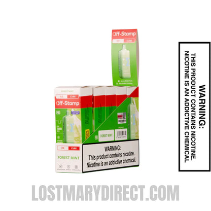 Forest Mint Off Stamp Ice Cube 25K Disposable Pod Bundle Pack