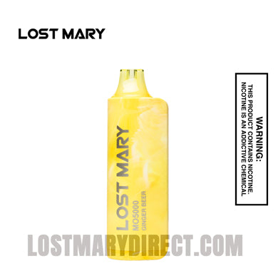 Ginger Beer Lost Mary MO5000 Vape