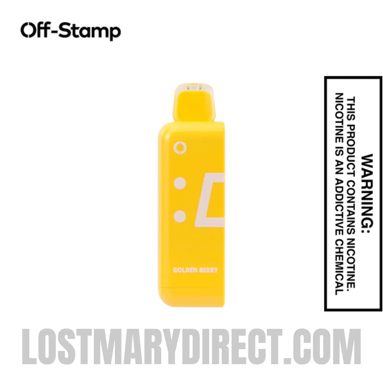 Golden Berry Off Stamp Classic Cube 25K Disposable Pod