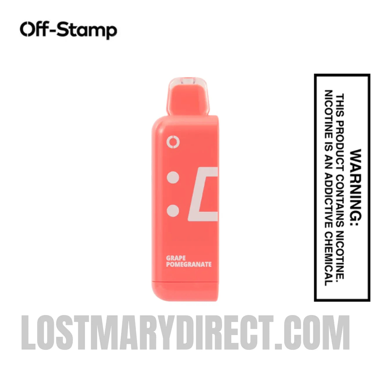 Grape Pomegranate Off Stamp Classic Cube 25K Disposable Pod