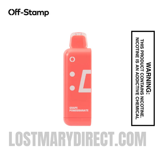 Grape Pomegranate Off Stamp Classic Cube 25K Disposable Pod