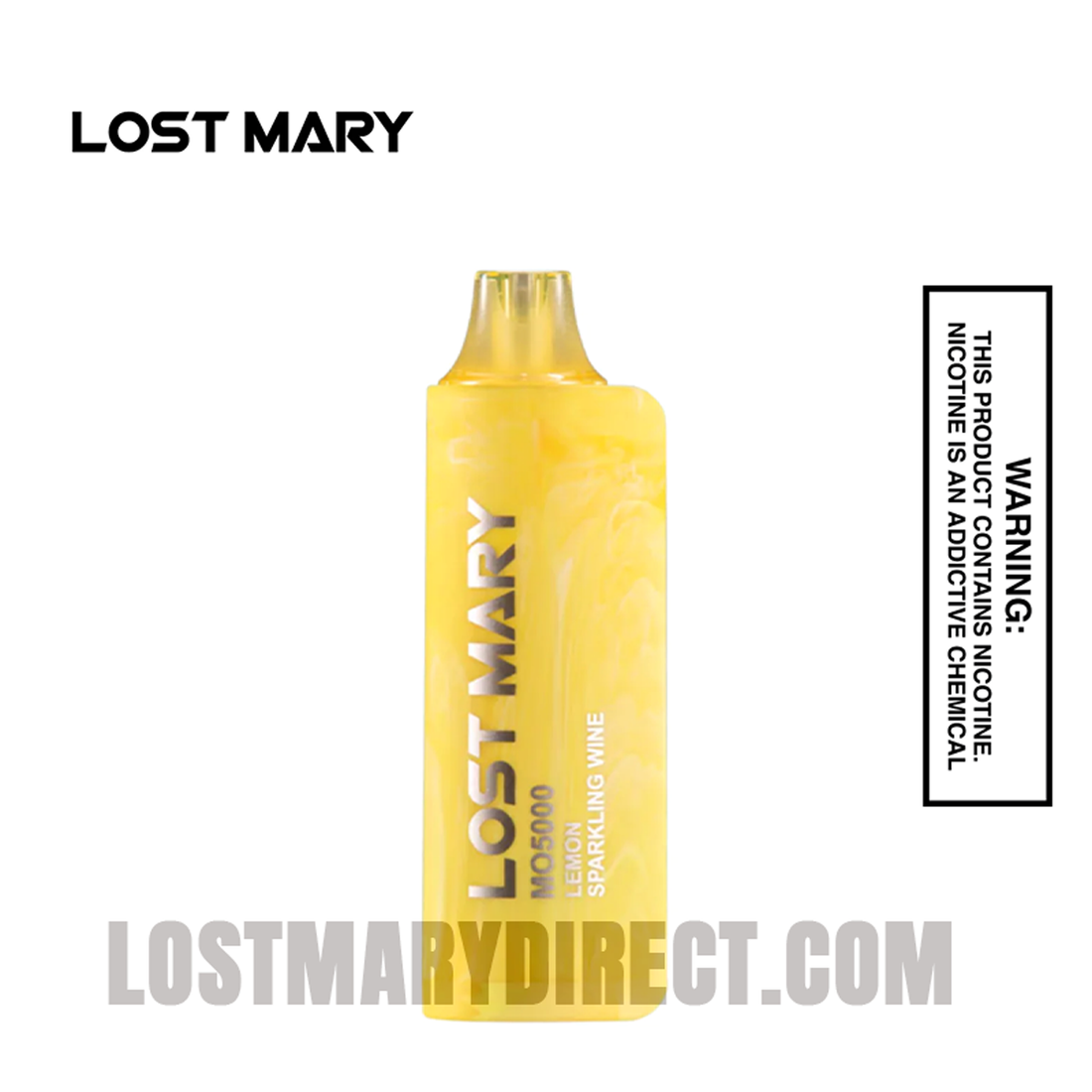 Buy Lemon Sparkling Wine Lost Mary MO5000 Disposable Vape