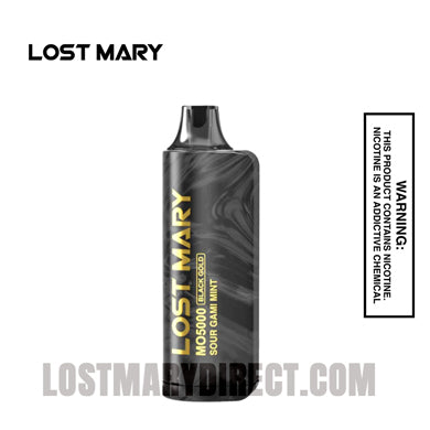 Sour Gami Mint Lost Mary MO5000 Disposable Vape