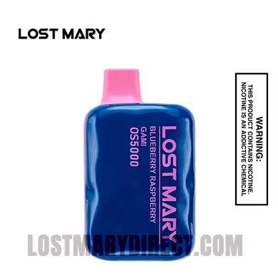 Blueberry Raspberry Gami Lost Mary OS5000 Disposable Vape