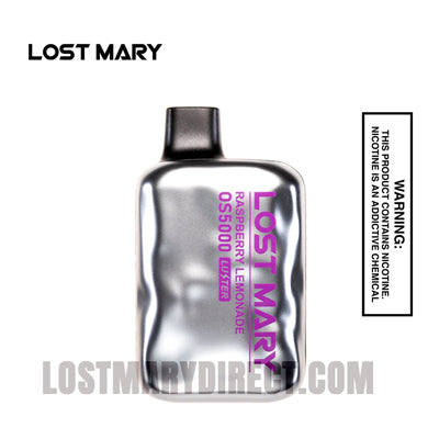 Raspberry Lemonade Lost Mary OS5000 Luster Edition Vape