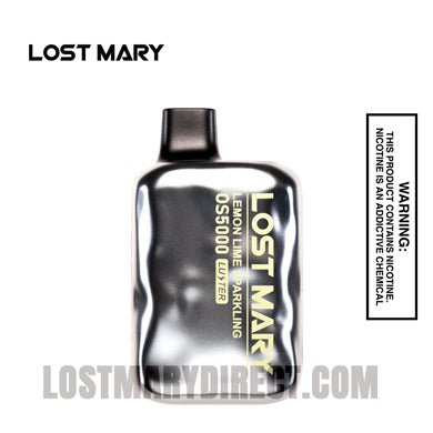 Lemon Lime Sparkling Lost Mary OS5000 Luster Edition Vape