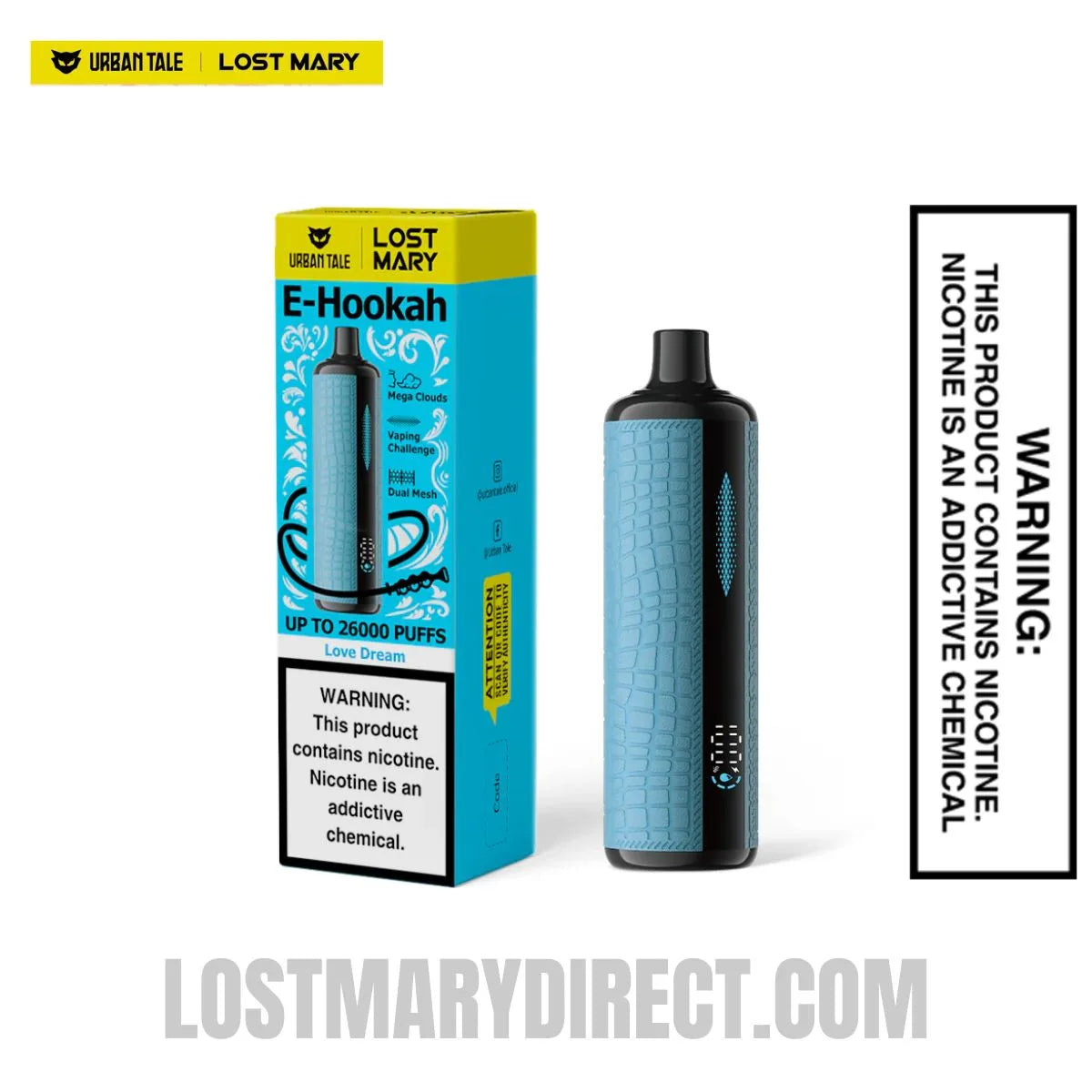 Love Dream Lost Mary x Urban Tale E-Hookah Disposable Vape