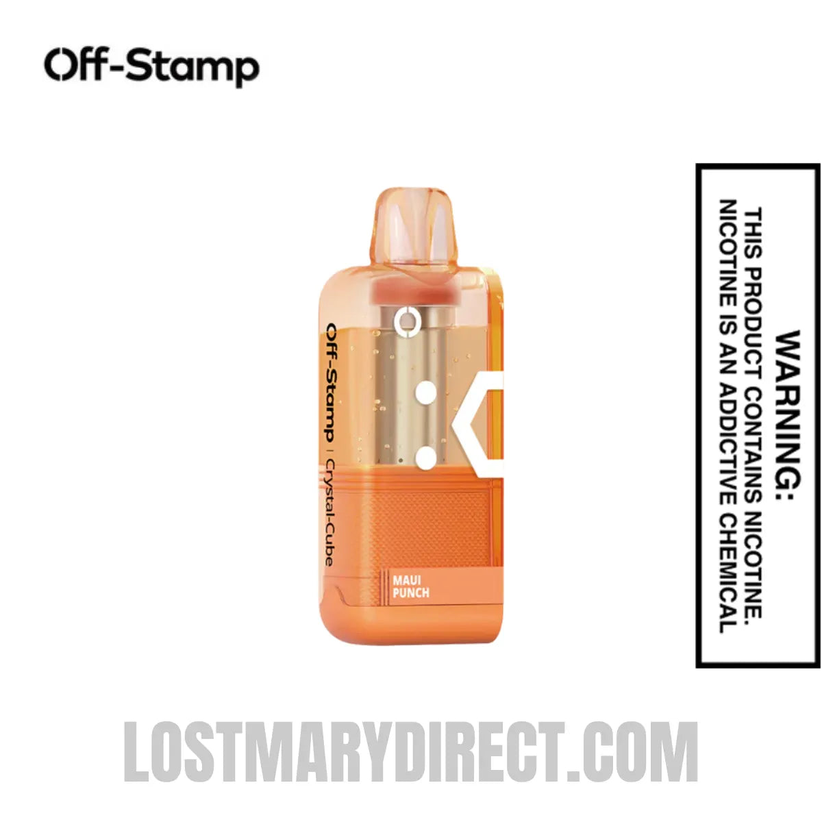Maui Punch Off Stamp X Crystal Cube 35K Disposable Vape Pod