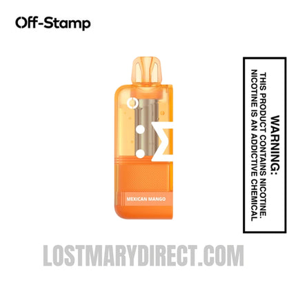 Mexican Mango Off Stamp X Crystal Cube 35K Disposable Vape Pod