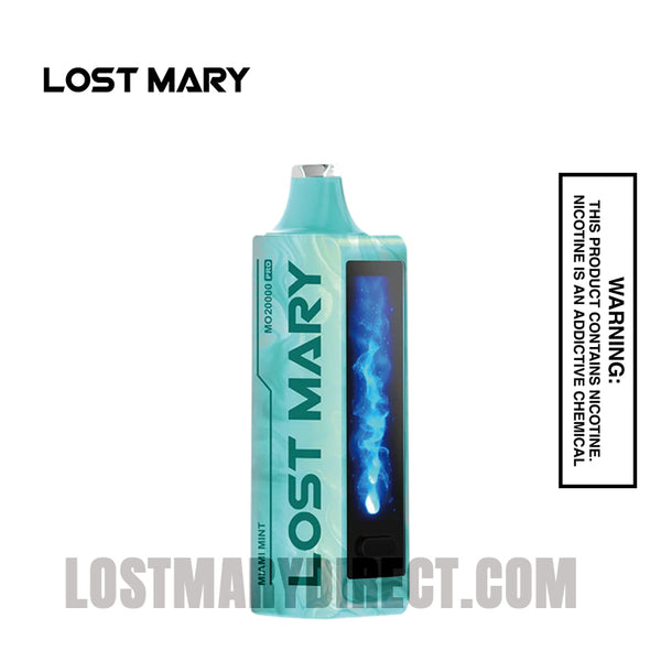 Miami Mint Lost Mary MO20000 Pro Vape | Lost Mary Direct Miami Mint Lost Mary MO20000 Pro Vape | Lost Mary Direct