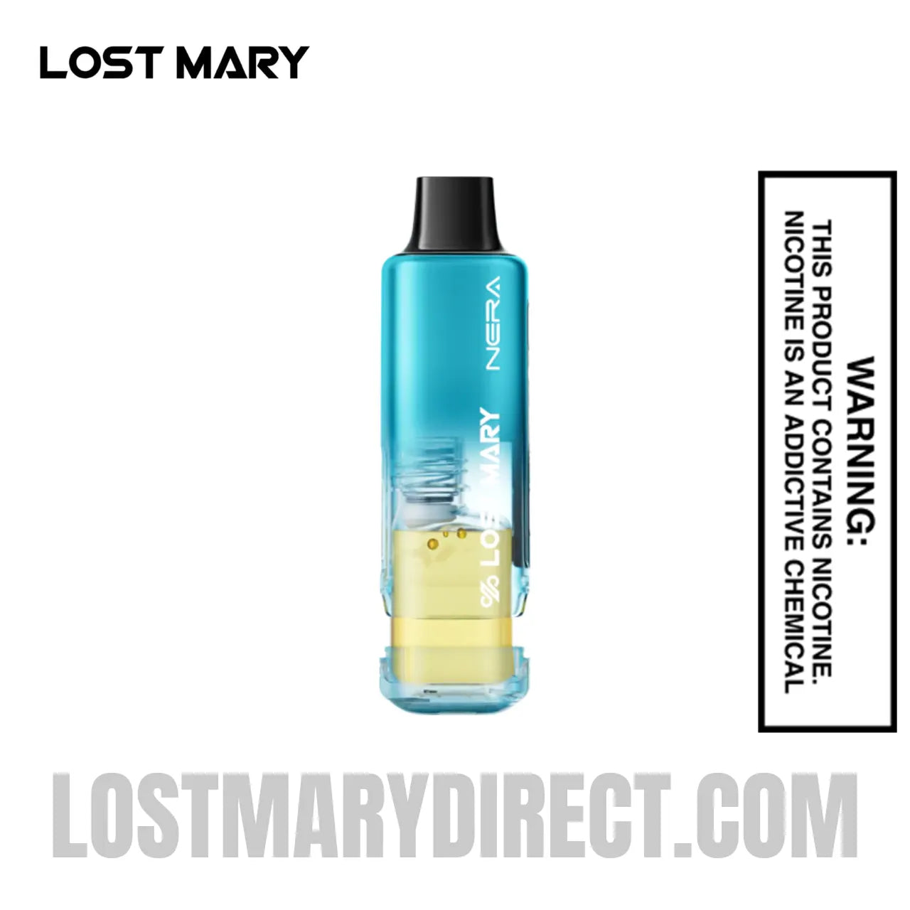 Miami Mint Lost Mary Nera Fullview 70K Vape Pod