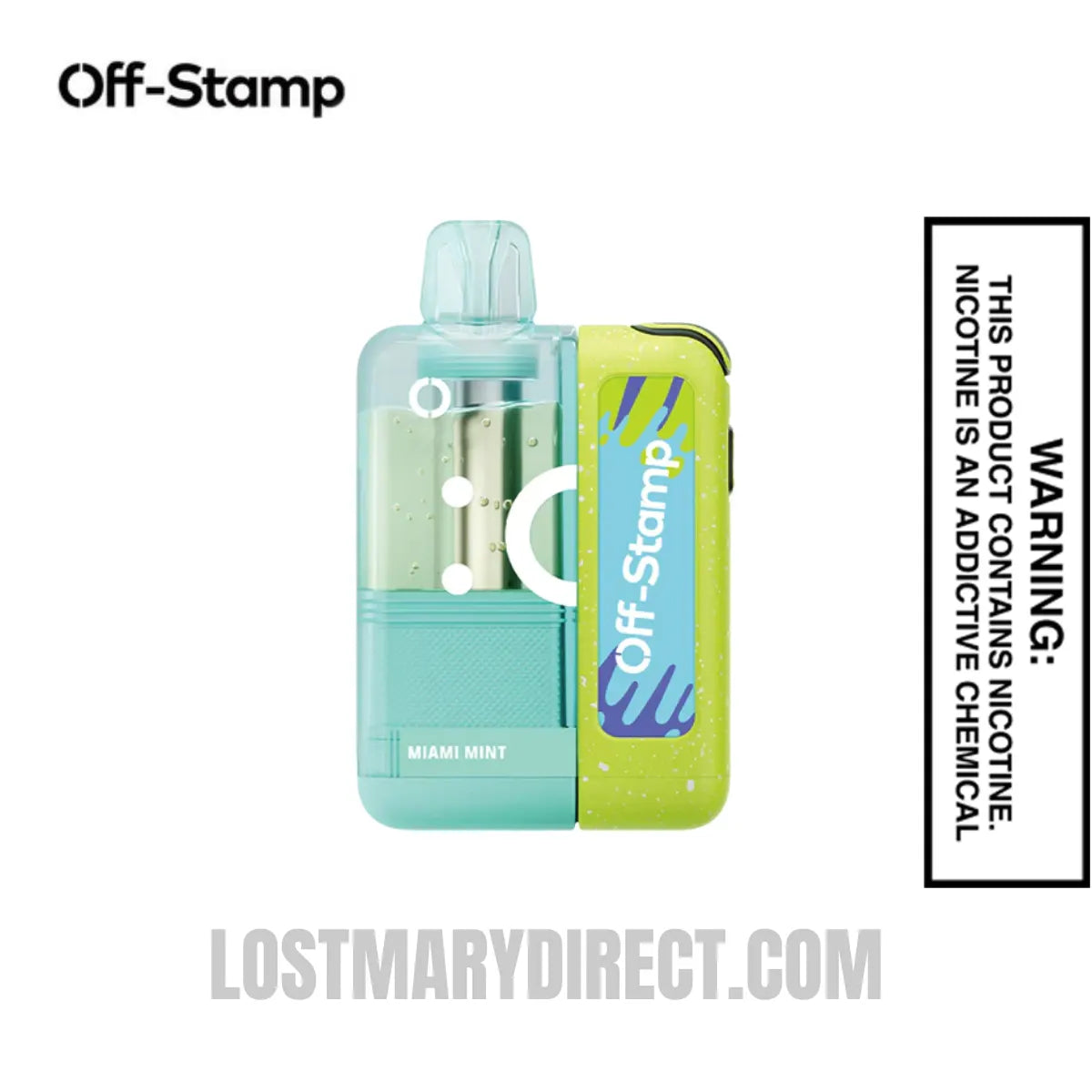 Miami Mint Off Stamp X Crystal Cube 35K Disposable Vape Kit