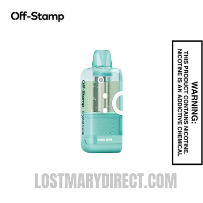 Miami Mint Off Stamp X Cube Crystal Cube 35K Vape Pod