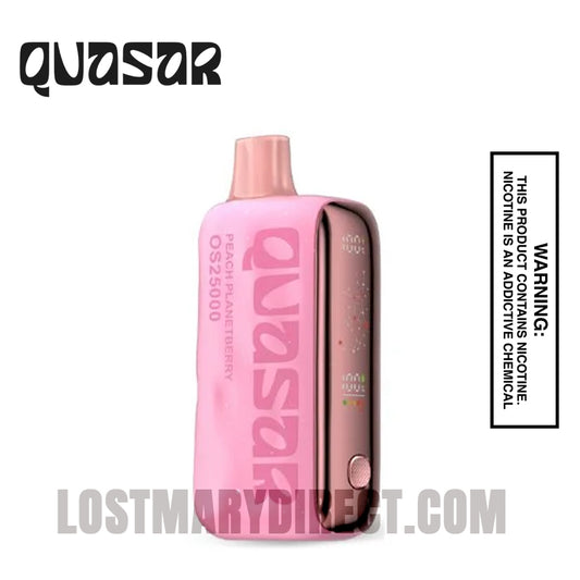 Peach Planetberry Lost Mary Quasar OS25000 Vape