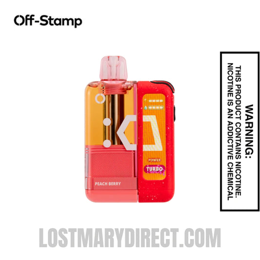 Peach Berry Off Stamp X Cube Crystal Cube 35K Vape Kit