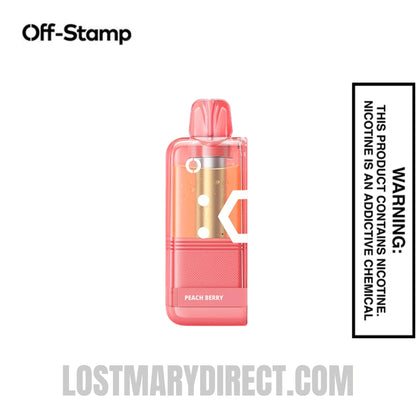 Peach Berry Off Stamp X Cube Crystal Cube 35K Vape Pod
