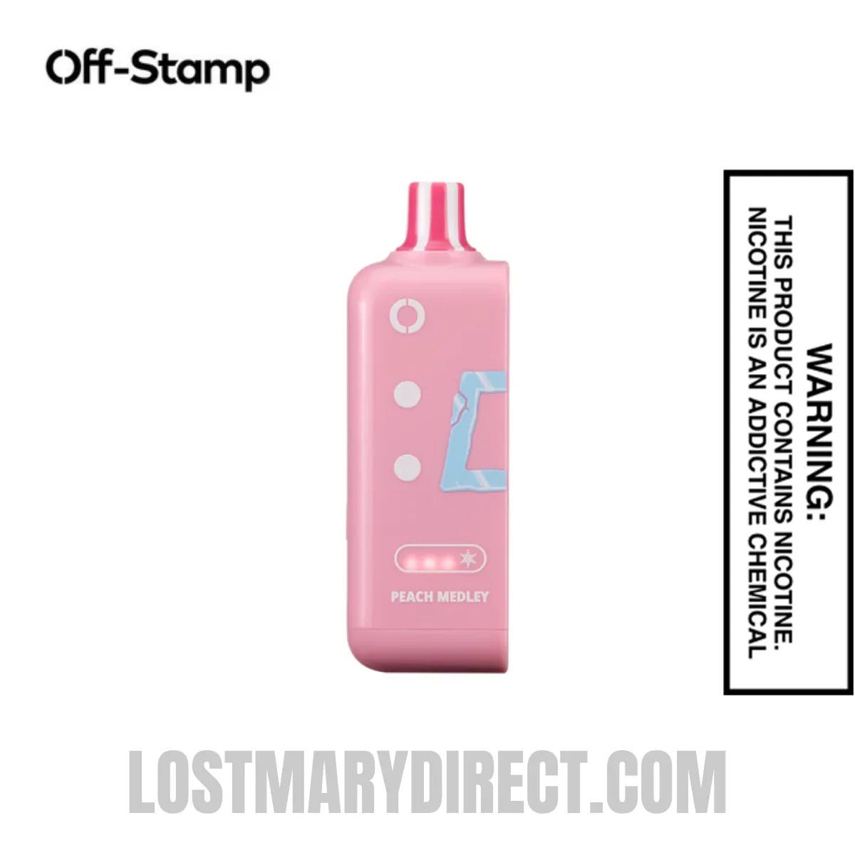 Peach Medley Off Stamp Ice Cube 25K Disposable Pod