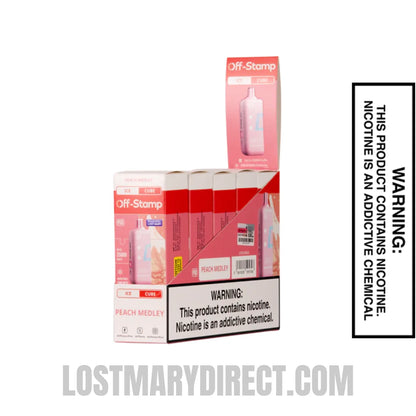 Peach Medley Off Stamp Ice Cube 25K Disposable Pod with Bundle