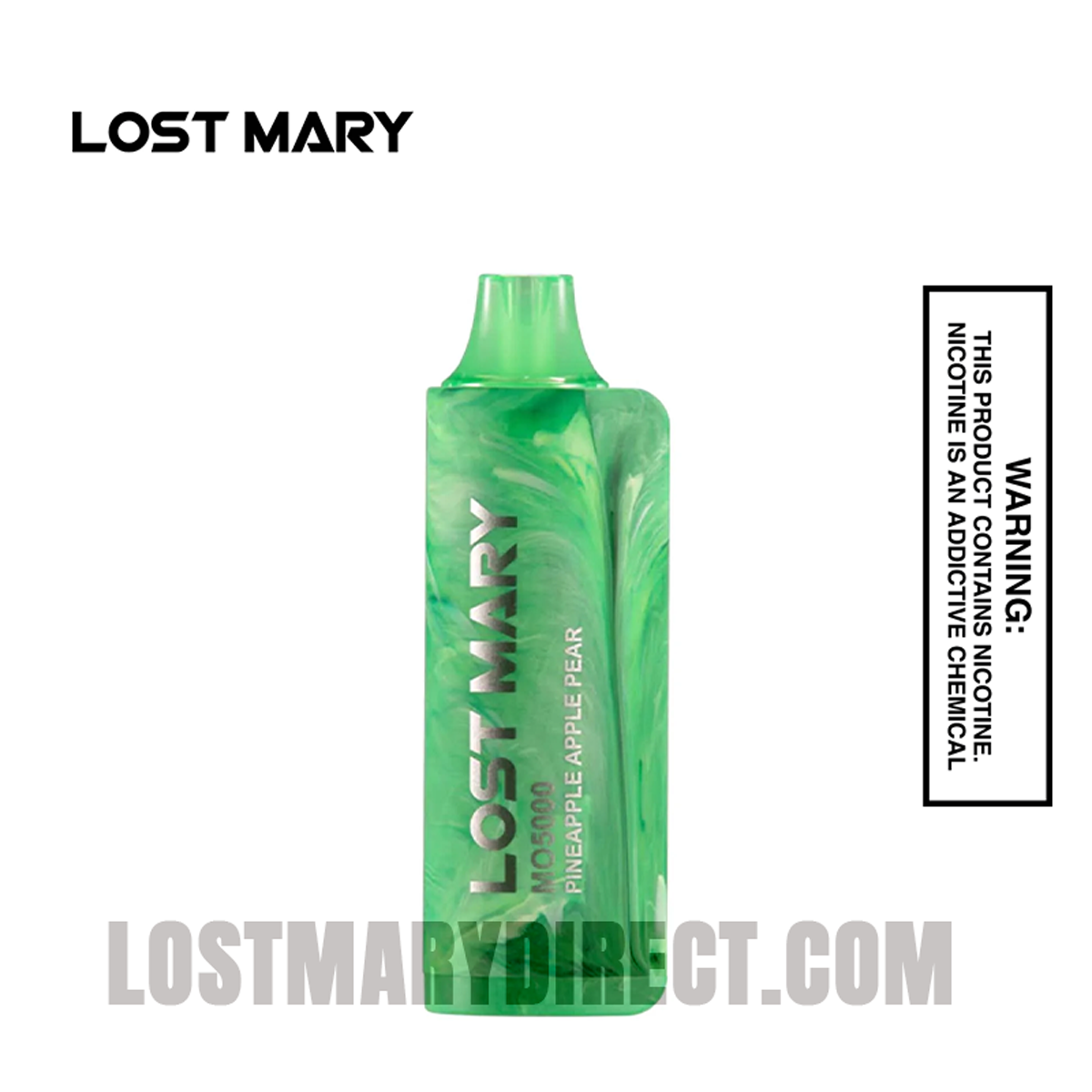 Pineapple Apple Pear Lost Mary MO5000 Disposable Vape