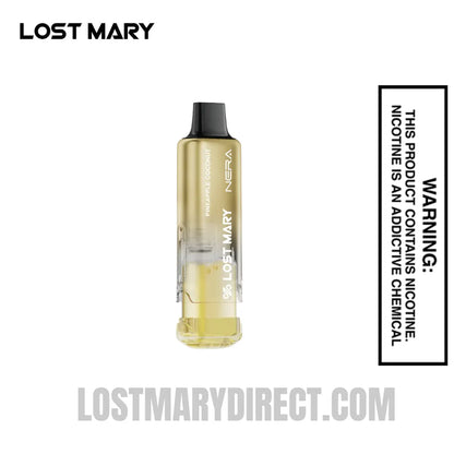 Pineapple Coconut Lost Mary Nera Fullview 70K Disposable Vape Pod
