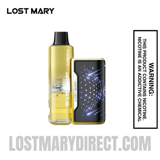 Pineapple Passion Orange Lost Mary Nera Fullview 70K Vape Kit