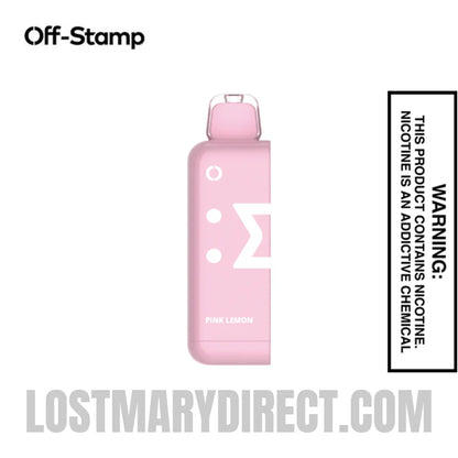 Pink Lemon Off Stamp Classic Cube 25K Disposable Pod