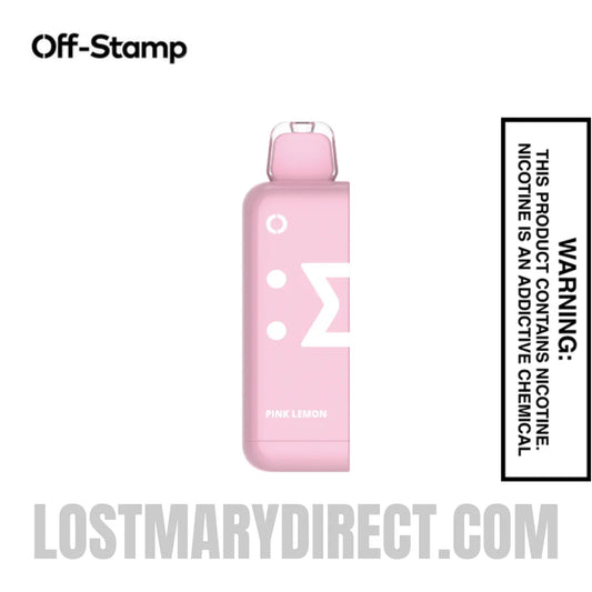 Pink Lemon Off Stamp Classic Cube 25K Disposable Pod