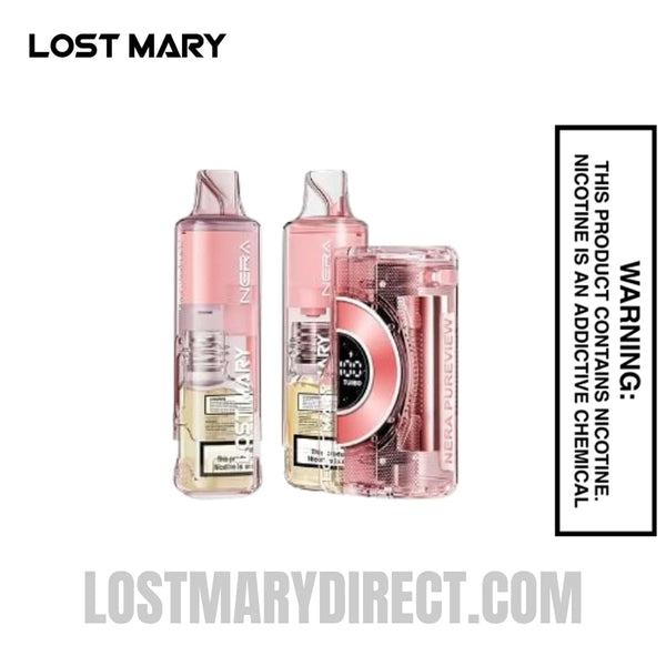 elf bar vape uk Ice Sensation Lost Mary OS5000 - Peach Ice / Juicy Peach