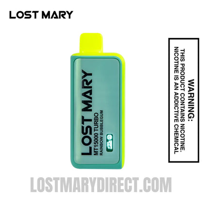Rainbow Bubblegum Lost Mary MT15000 Turbo