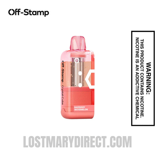Raspberry Watermelon Off Stamp X Cube Crystal Cube 35K Vape Pod