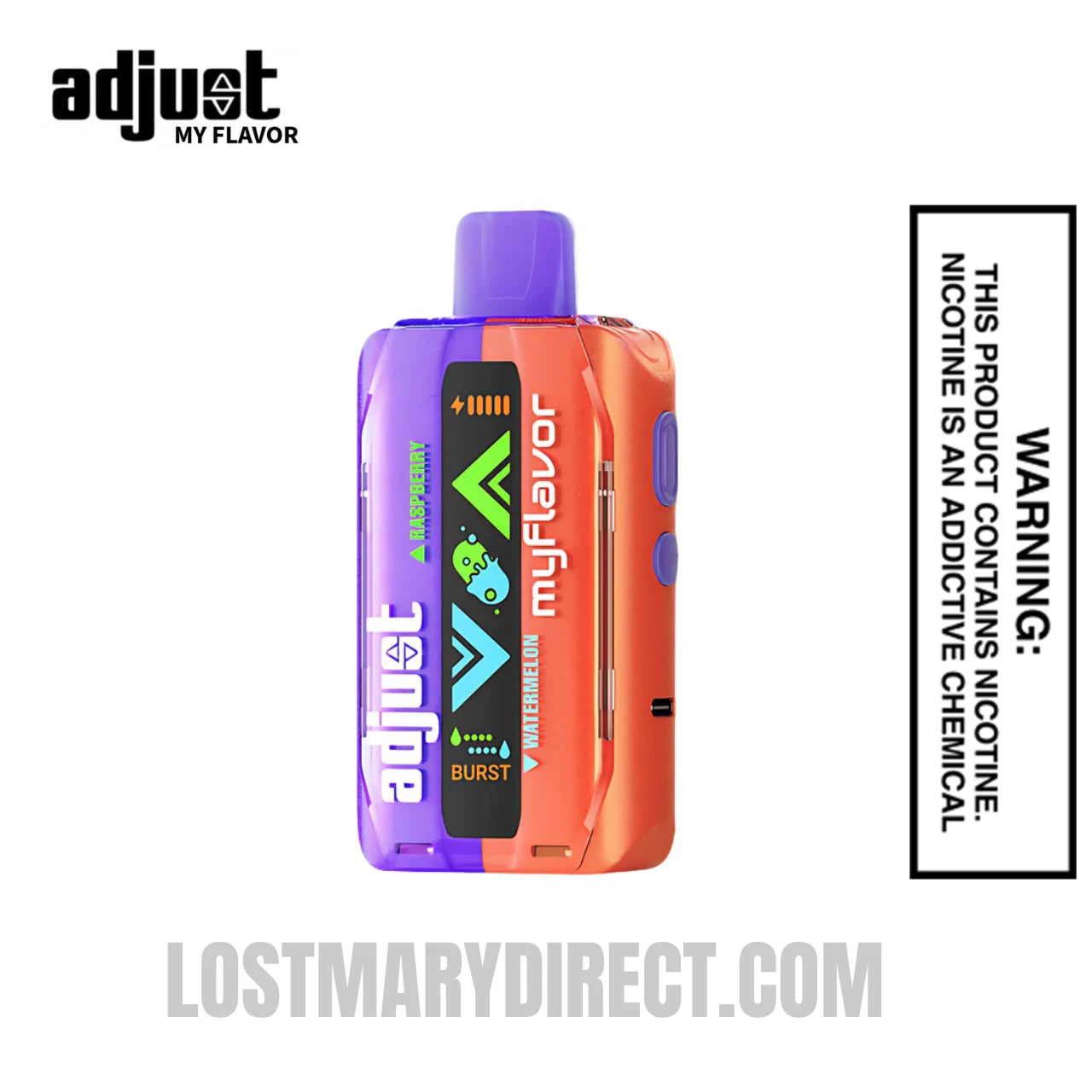 Raspberry watermelon Adjust MyFlavor 40K