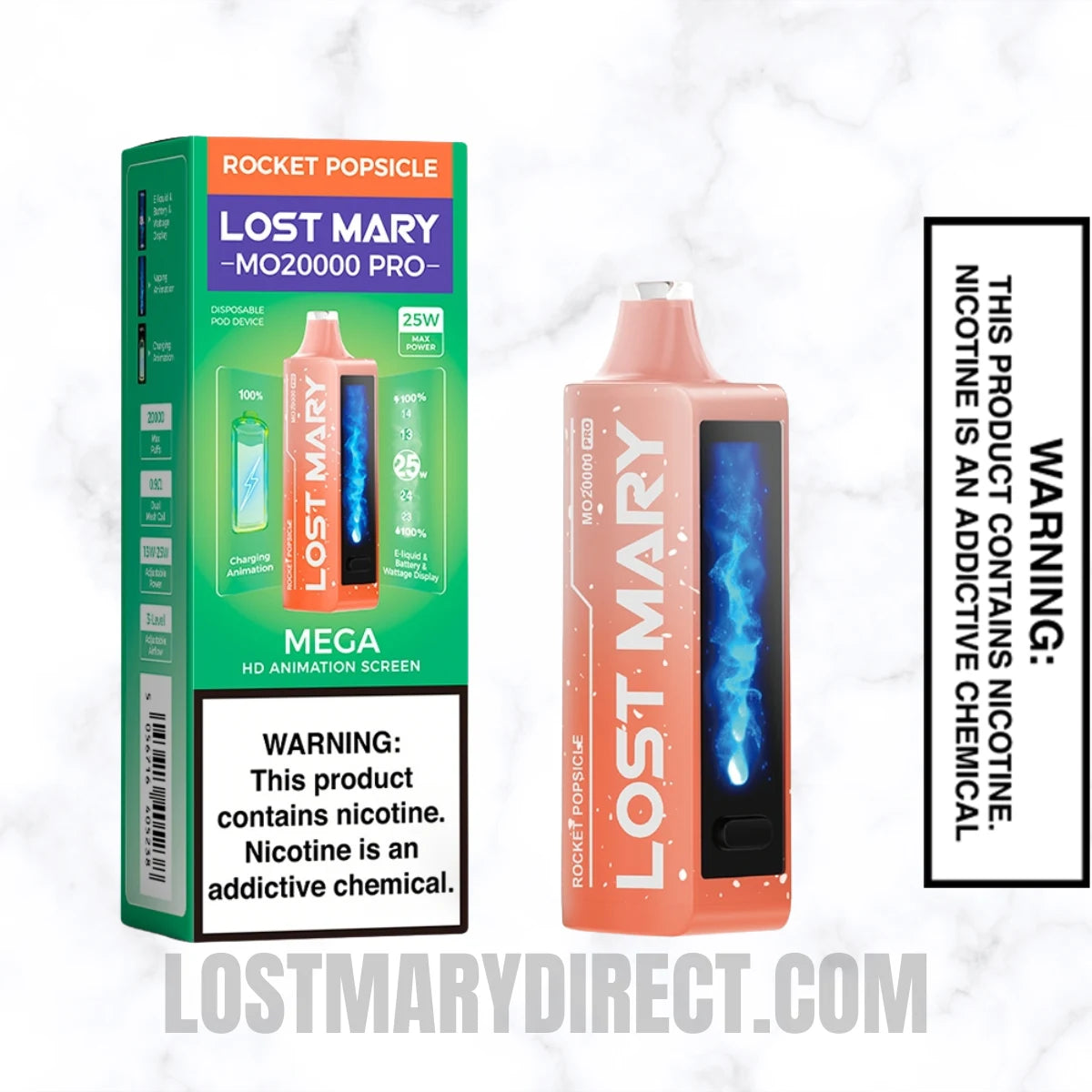 Rocket Pop Lost Mary MO20000 Pro Vape | LostMaryDirect Rocket Pop Lost Mary MO20000 Pro Vape | LostMaryDirect
