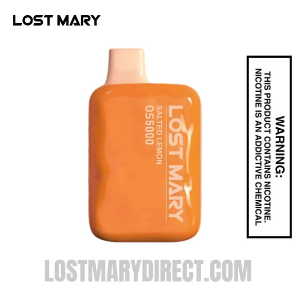 lost mary os5000 lemon mint Lost Mary OS5000 Black Mint / Blackberry Mint main image 1