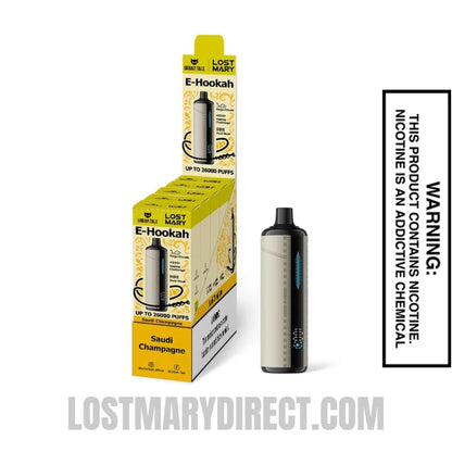 Saudi Champagne Urban Tale x Lost Mary E-Hookah Disposable Vape  With Bundle Pack