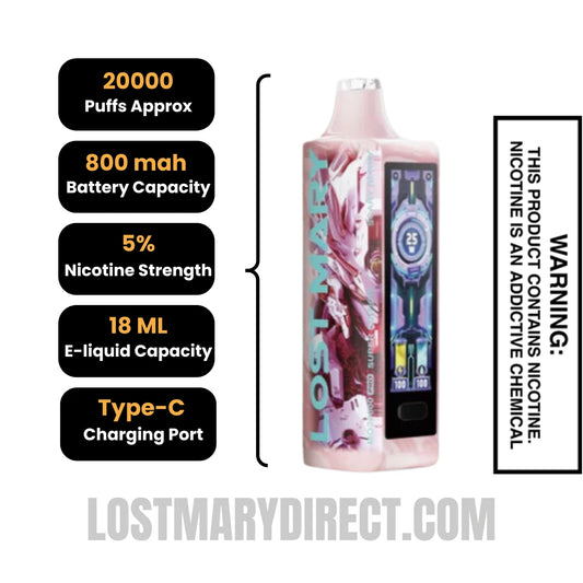 Mountain Berry Lost Mary MO20000 Pro Vape | Lost Mary Direct