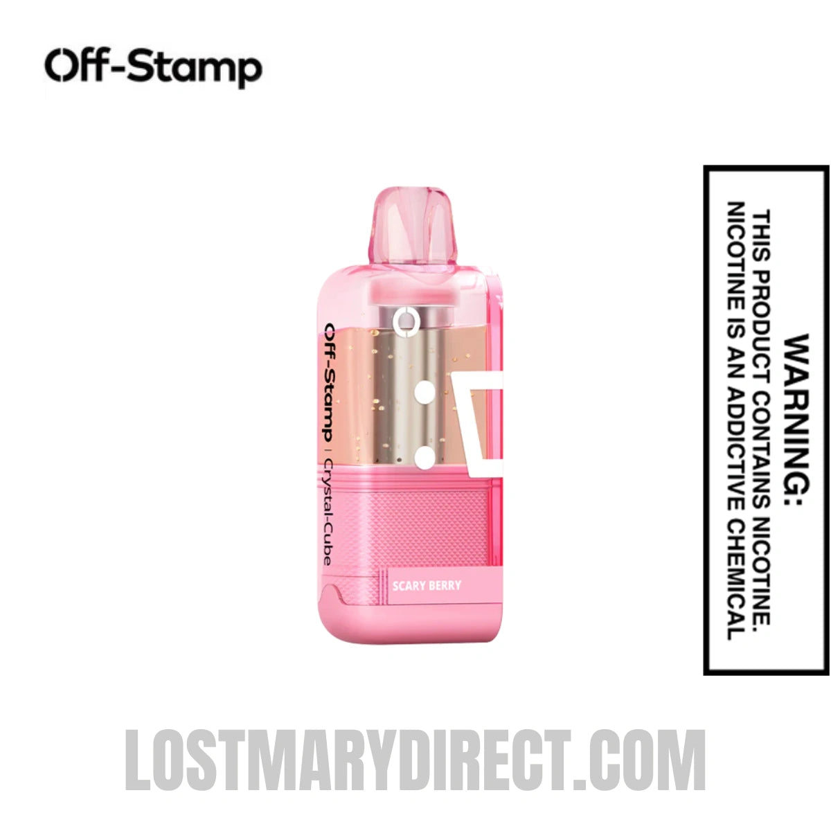 Scary Berry Off Stamp X Cube Crystal Cube 35K Vape Pod