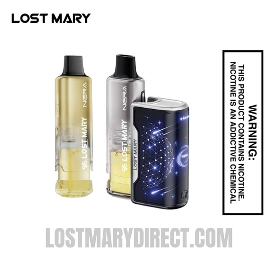 Scary Berry & Golden Berry Lost Mary Nera Fullview 70K Disposable Vape Kit