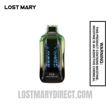 Sour Apple Ice Lost Mary VIZ 55K Disposable Vape
