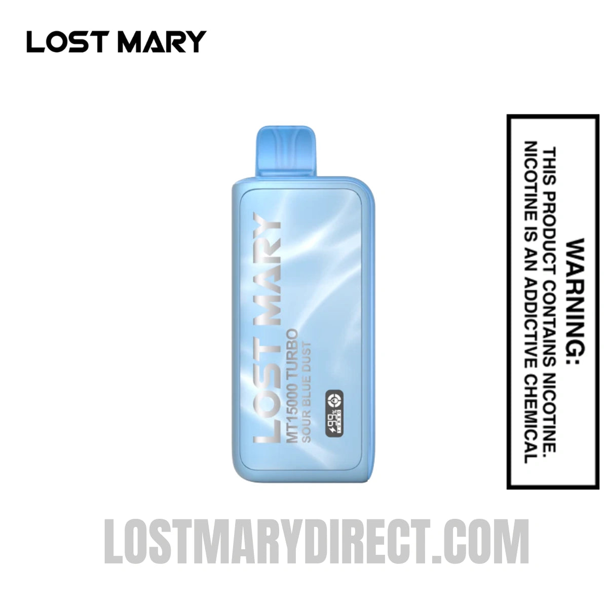 Sour Blue Dust Lost Mary MT15000 Turbo Vape