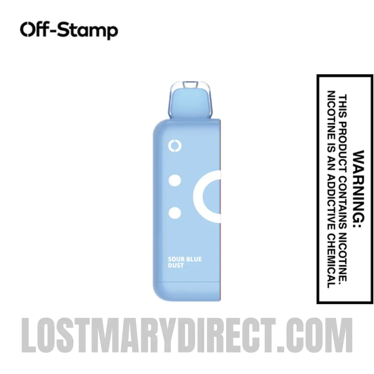 Sour Blue Dust Off Stamp Classic Cube 25K Disposable Pod