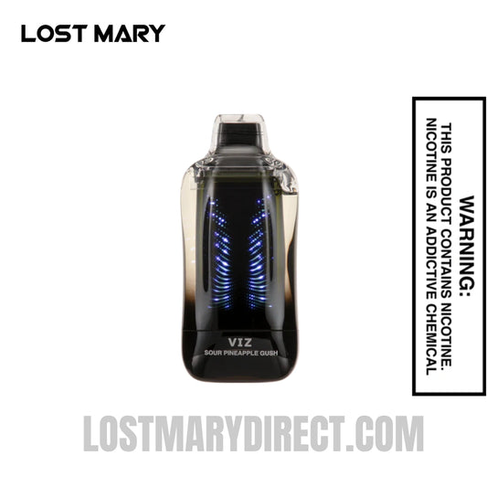 Sour Pineapple Gush Lost Mary VIZ 55K Disposable Vape