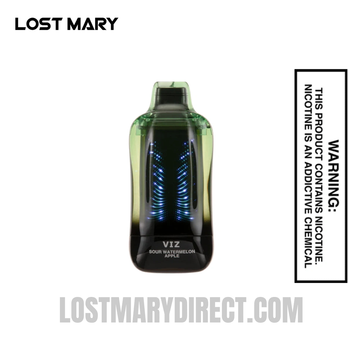 Sour Watermelon Apple Lost Mary VIZ 55K Disposable Vape