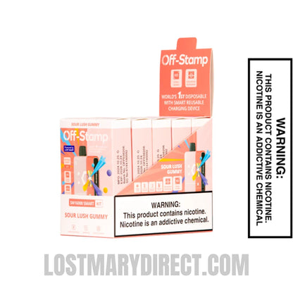 Sour Lush Gummy Off Stamp SW16000 Kit With Bundle Pack